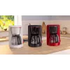 Drip coffee maker Bosch TKA3M134 — 1.4 L water tank, 15‑cup capacity, red