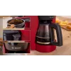 Drip coffee maker Bosch TKA3M134 — 1.4 L water tank, 15‑cup capacity, red