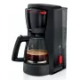 Drip coffee maker Bosch TKA3M133, 1.4 L water tank, 15-cup capacity, black