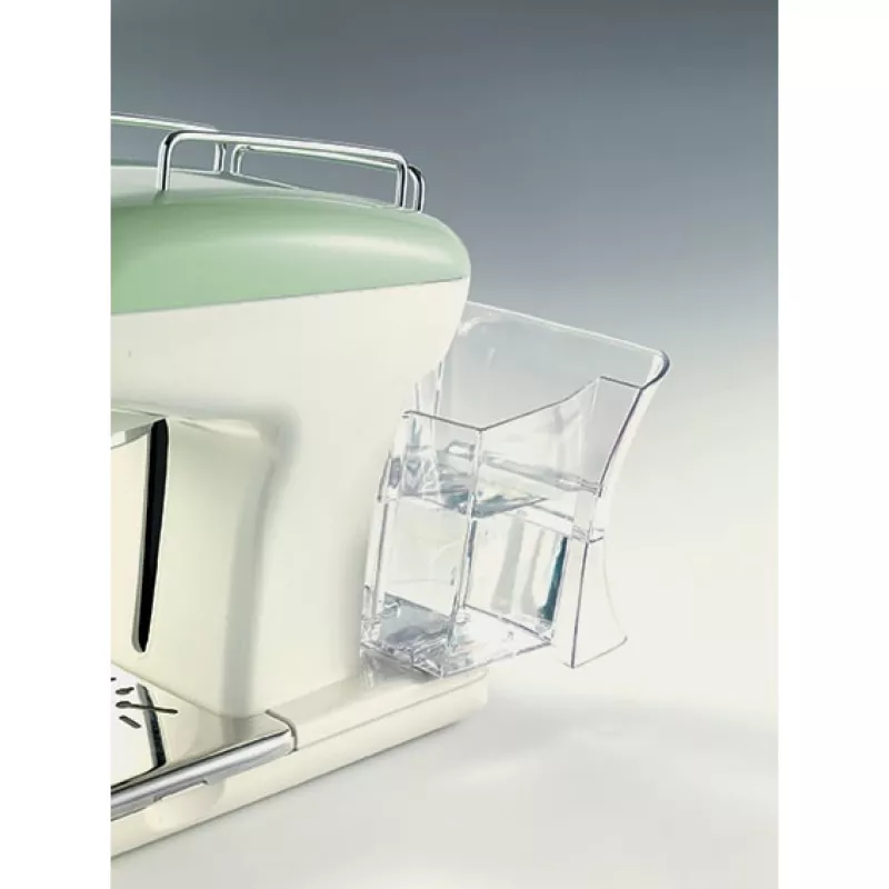 Ariete 1389 Vintage Espresso Coffee Machine - Espresso coffee machine for ground coffee or ESE pods, in a pastel green colour