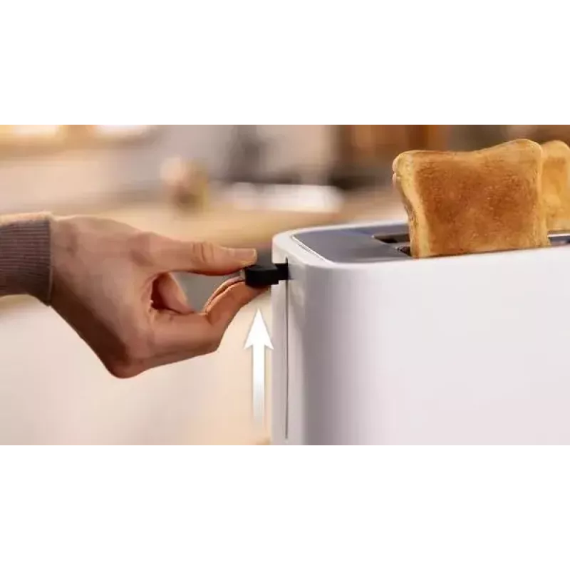 Toaster Bosch TAT4M221 2 slice 950 W White Stainless Steel