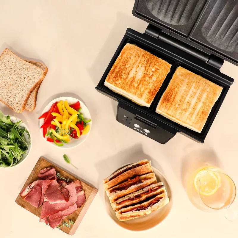 Krups FDK Iconic FDK462 sandwich maker 850 W Black
