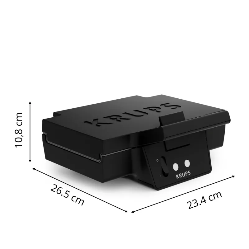 Krups FDK Iconic FDK462 sandwich maker 850 W Black