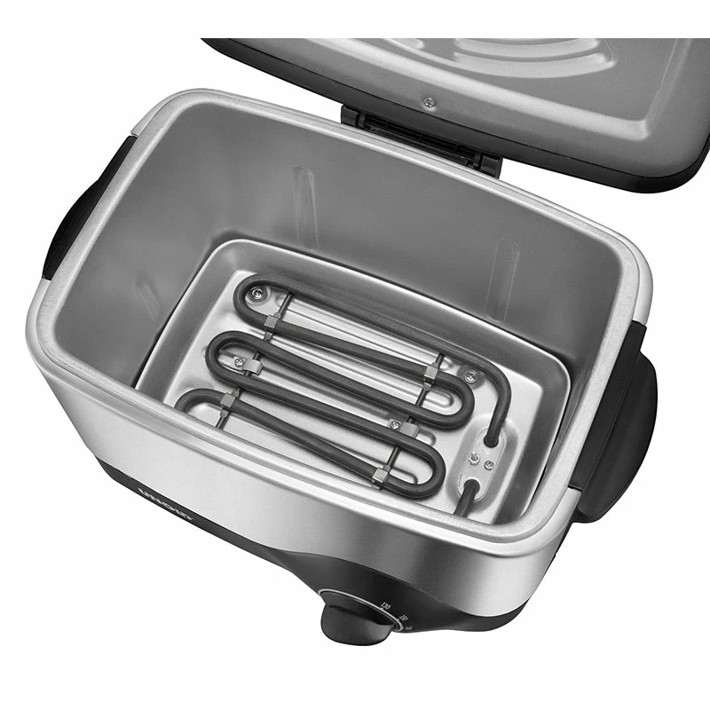 Unold 58615 fryer Single Stand-alone 1200 W Deep fryer Black, Stainless steel