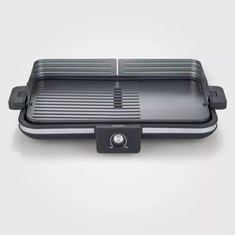 Contact grill Severin PG 8564 2300 W Black Stainless steel