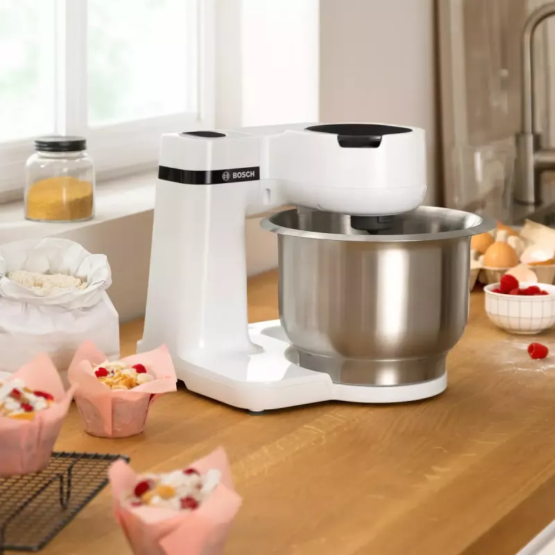 Food processor Bosch Serie 2 MUMS2EW00 — 700 W motor, 3.8 L stainless steel bowl, white