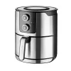 Unold 58655 fryer Double 5 L 1400 W Hot air fryer Black, Stainless steel