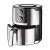 Unold 58655 fryer Double 5 L 1400 W Hot air fryer Black, Stainless steel