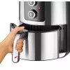 Unold 58655 fryer Double 5 L 1400 W Hot air fryer Black, Stainless steel