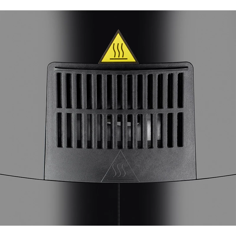 Unold 58655 fryer Double 5 L 1400 W Hot air fryer Black, Stainless steel