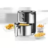 Unold 58655 fryer Double 5 L 1400 W Hot air fryer Black, Stainless steel