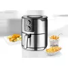 Unold 58655 fryer Double 5 L 1400 W Hot air fryer Black, Stainless steel