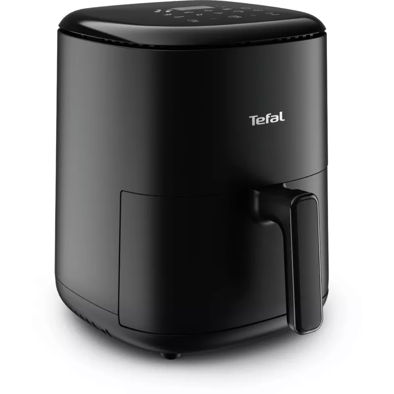 Hot air fryer Tefal Easy Fry EY145810 — 3 L capacity, 1300 W, touch control, LCD display, black