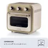 Ariete 4632 Air fryer and oven Vintage, 1400W, 2in1, Capacity 16L, Accessories included, Timer 60 minutes, Double glass, Beige