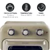 Ariete 4632 Air fryer and oven Vintage, 1400W, 2in1, Capacity 16L, Accessories included, Timer 60 minutes, Double glass, Beige