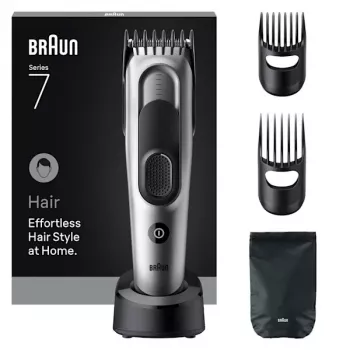 Braun HC7590 hair trimmers/clipper Black, Silver 17 Nickel-Metal Hydride (NiMH)
