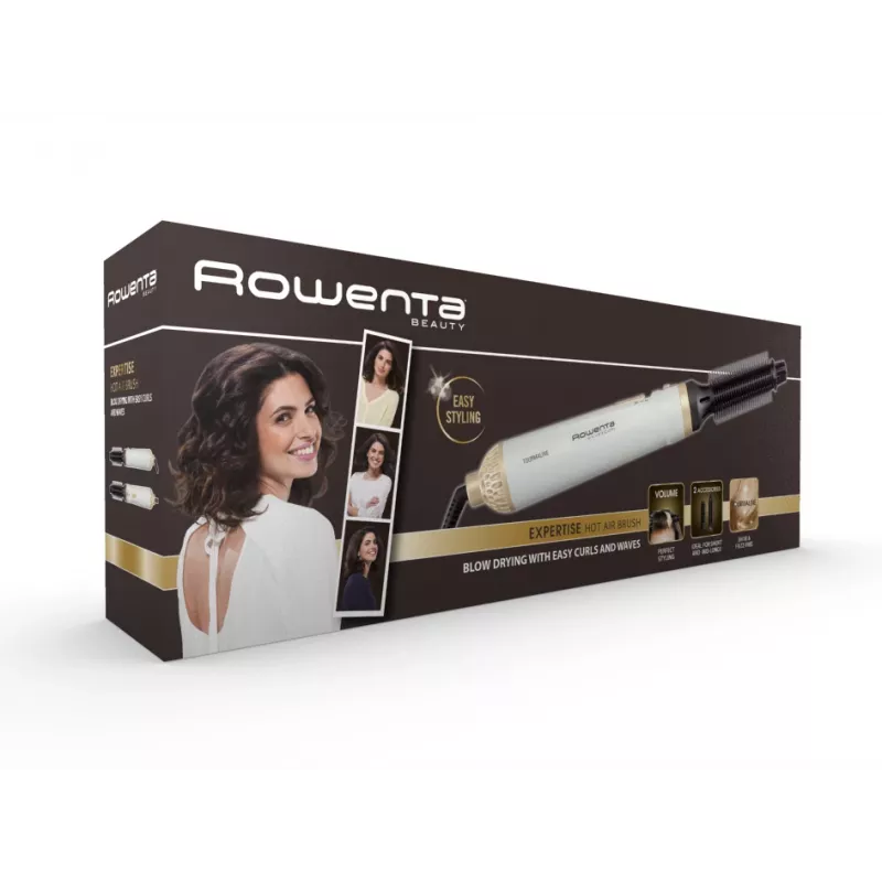 Rowenta Fashion Stylist CF3910 Hot air brush Warm White