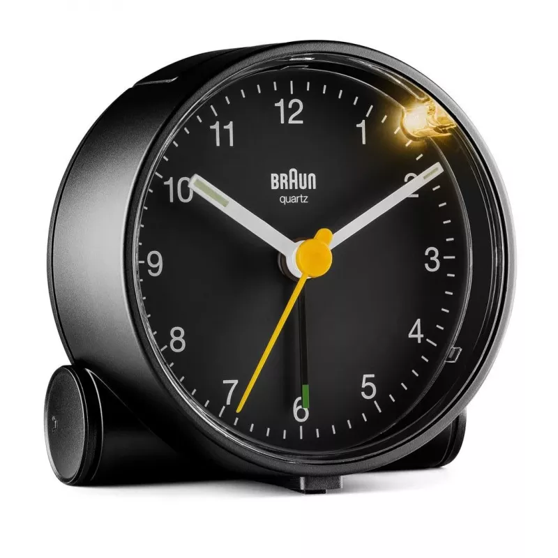 Braun BC01B Quartz alarm clock Black