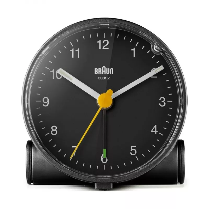 Braun BC01B Quartz alarm clock Black