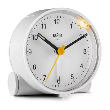 Braun BC01W Quartz alarm clock White