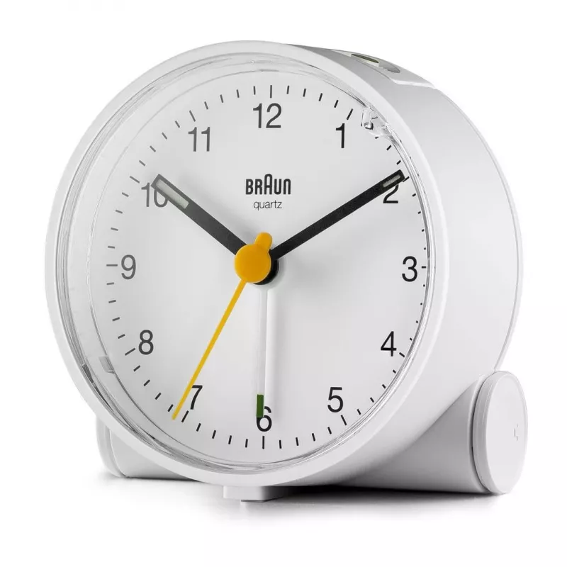 Braun BC01W Quartz alarm clock White
