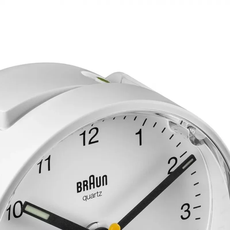 Braun BC01W Quartz alarm clock White