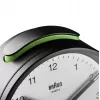 Braun BC12BW Quartz alarm clock Black, White