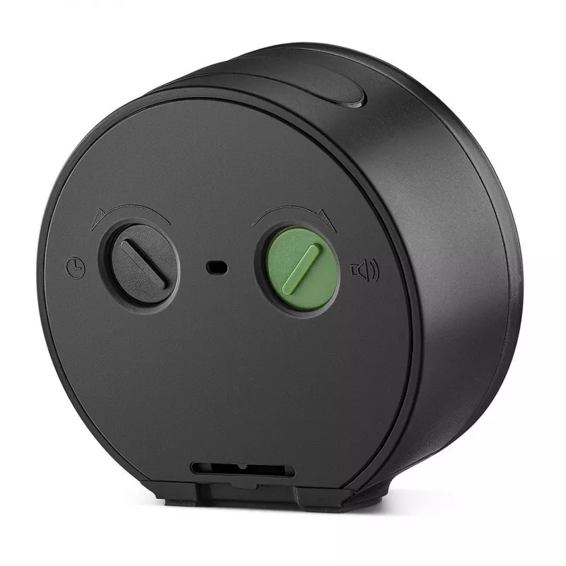 Braun BC12BW Quartz alarm clock Black, White