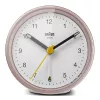 Braun BC12 Quartz alarm clock Pink, White