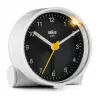 Braun BC01WB Quartz alarm clock Black, White