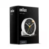 Braun BC01WB Quartz alarm clock Black, White