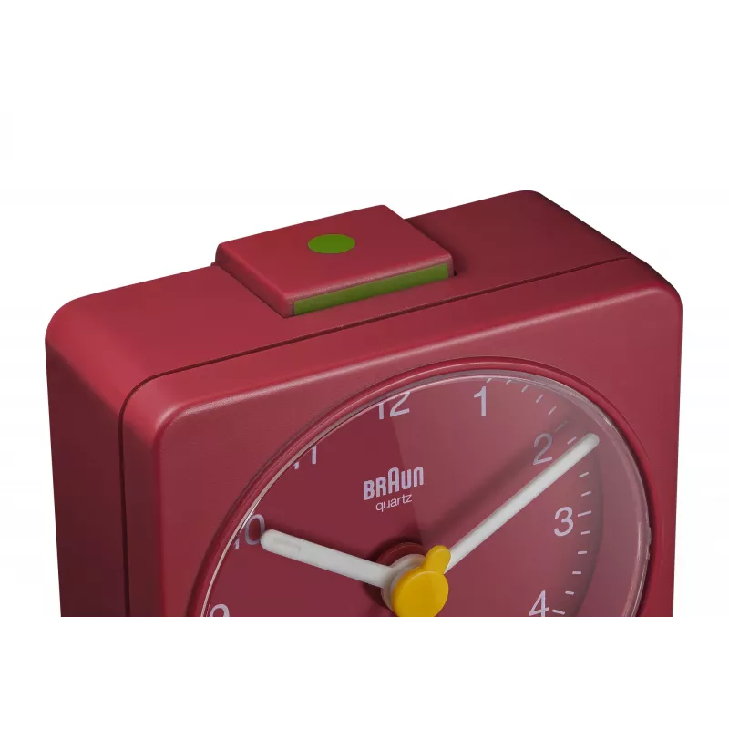 Braun BC02R alarm clock Quartz alarm clock Red