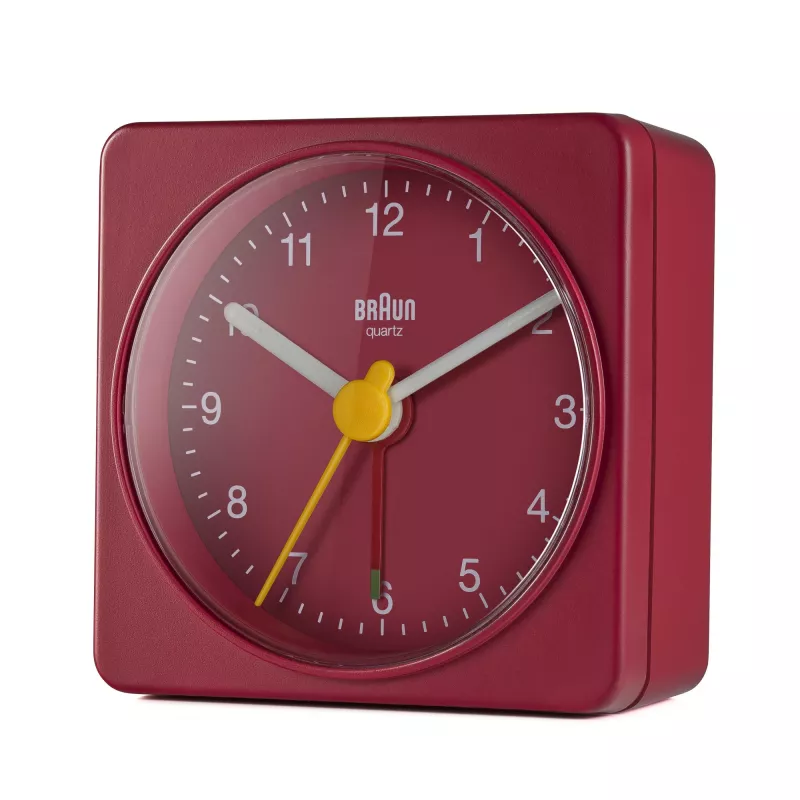 Braun BC02R alarm clock Quartz alarm clock Red