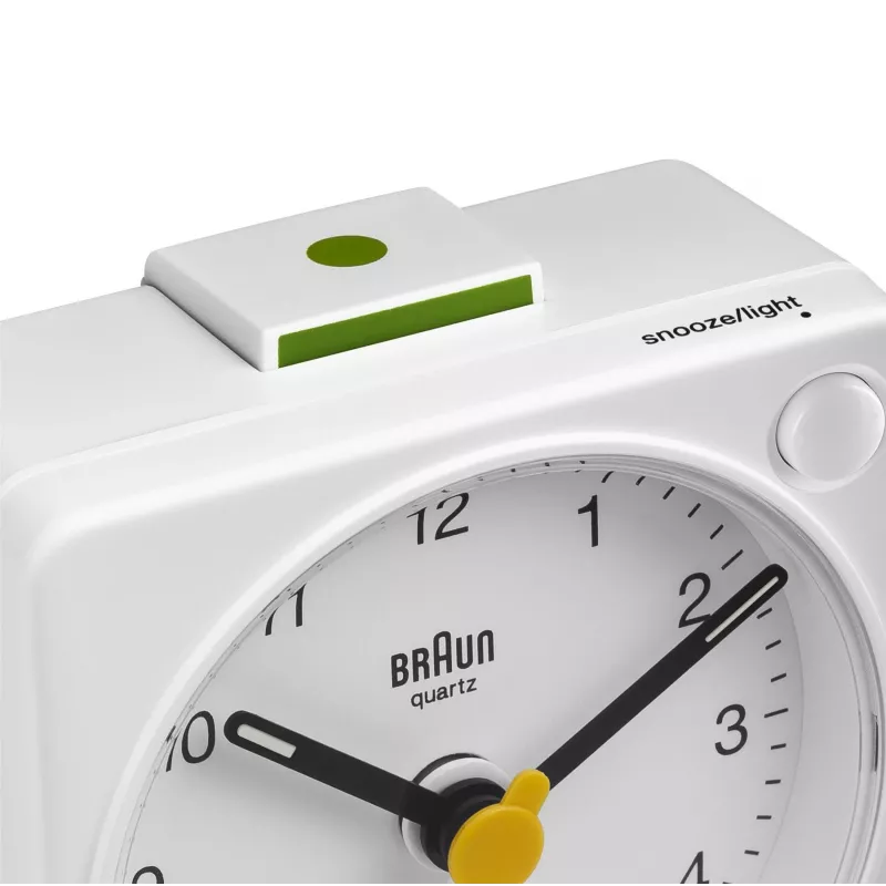 Braun BC02XW Quartz alarm clock White