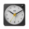 Braun BC02XBW Quartz alarm clock Black, White