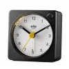 Braun BC02XBW Quartz alarm clock Black, White