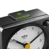 Braun BC02XBW Quartz alarm clock Black, White