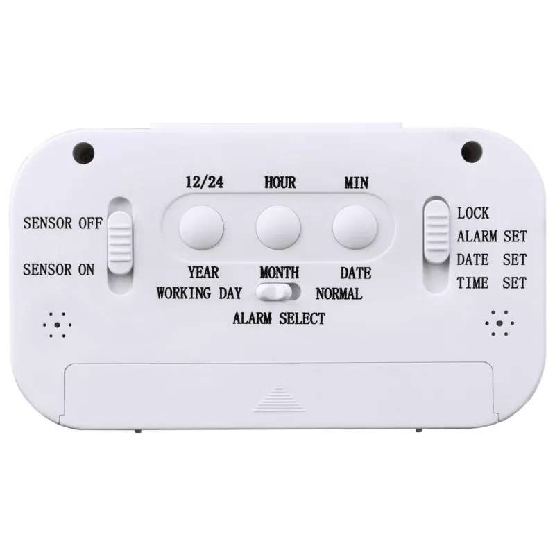 Hama RC 660 Digital alarm clock White