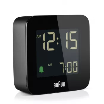 Braun BC08 Digital alarm clock Black