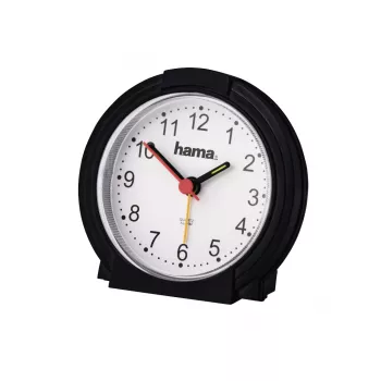 Analog Clock Hama Classic Black White