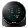 Alarm clock BRAUN BC 24 B DCF black — radio-controlled alarm with digital display