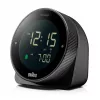 Alarm clock BRAUN BC 24 B DCF black — radio-controlled alarm with digital display