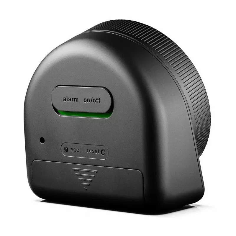 Alarm clock BRAUN BC 24 B DCF black — radio-controlled alarm with digital display