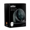 Alarm clock BRAUN BC 24 B DCF black — radio-controlled alarm with digital display