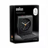 Alarm Clock BRAUN BC 05 B Quartz Foldable Black — compact travel alarm with quartz movement