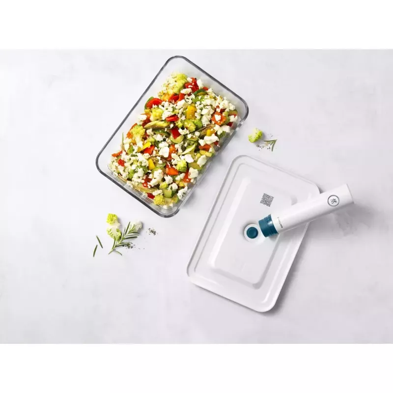 Container ZWILLING Fresh & Save Rectangular 2.2 L Transparent White