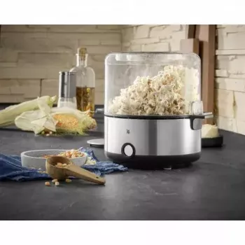 Popcorn Popper WMF KITCHENminis 0415470011 Black Stainless Steel 2.2L 250W