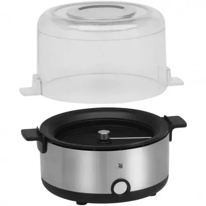 Popcorn Popper WMF KITCHENminis 0415470011 Black Stainless Steel 2.2L 250W