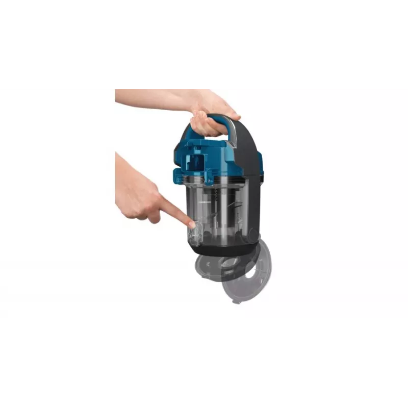Cylinder vacuum Bosch BGS05A220 700W bagless 1.5L, telescopic stainless steel tube, washable EPA filter