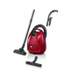 Drum vacuum Bosch Serie 4 BGD38RD1H, 600 W, 4 L dust bag, dry cleaning, red